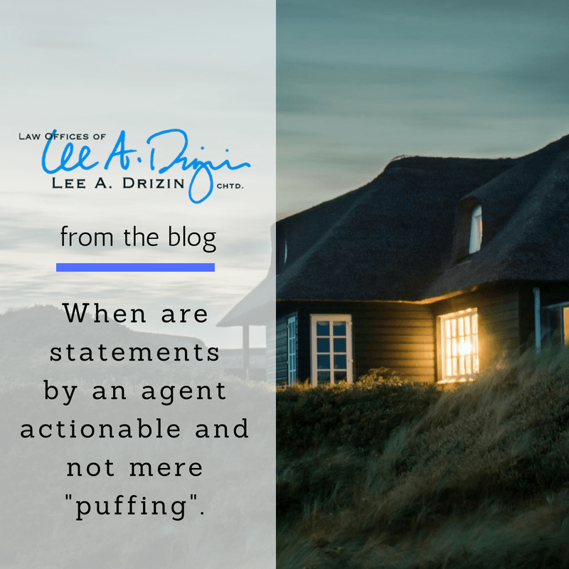 When are statements by an agent actionable Drizin Law Blog