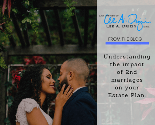 Lee Drizin Understanding 2nd marriages and your estate plan