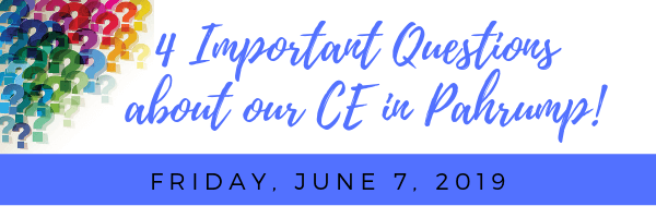 4 Important questions about our CE 