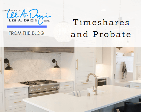 Timeshares and probate