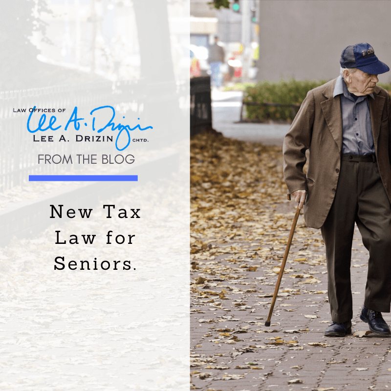 New Tax Forms for Seniors Drizin Law Blog