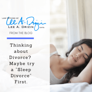 Maybe try a “Sleep Divorce” First