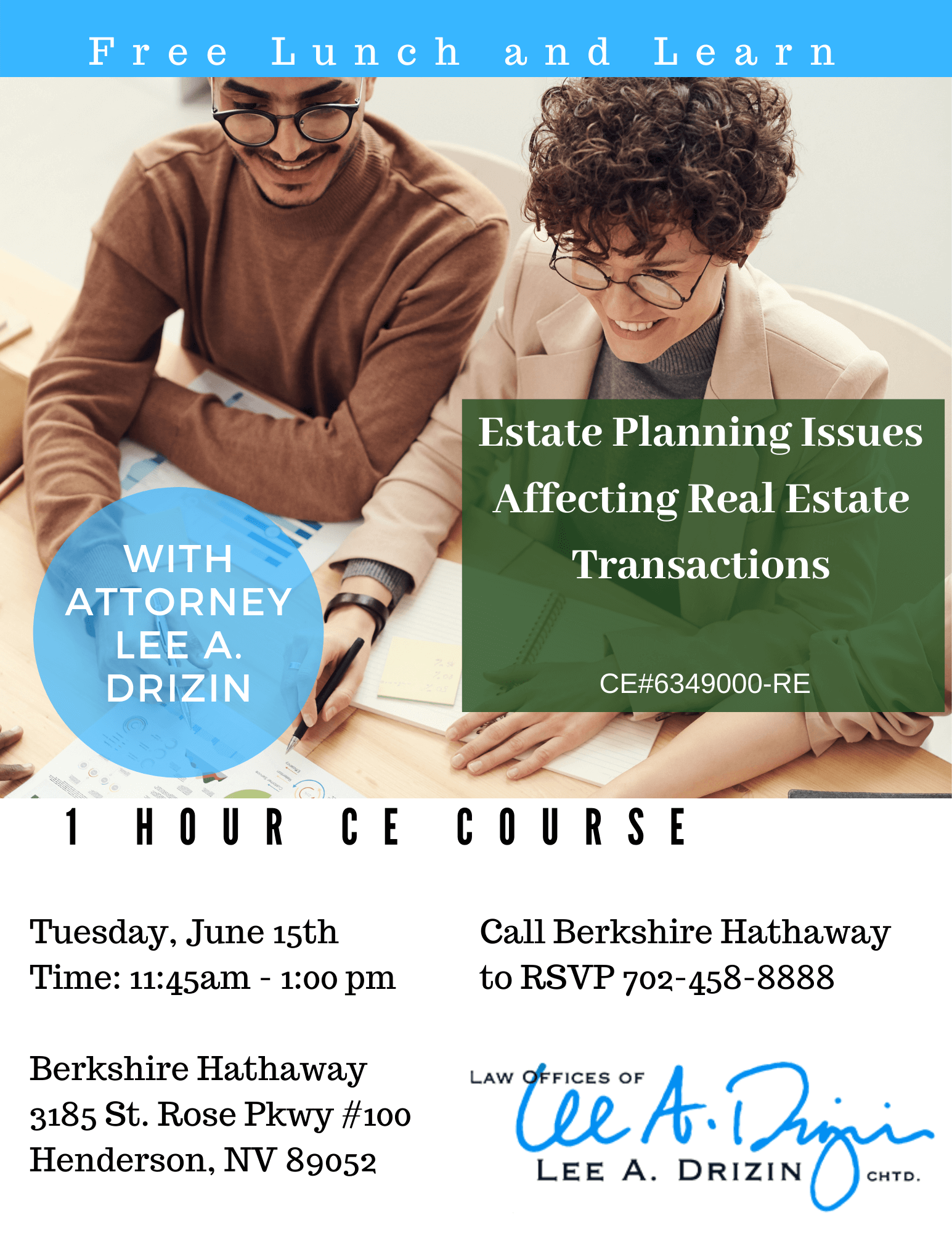 Estate Planning - June 15th