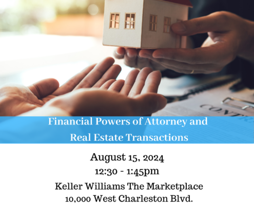 Financial Powers of Attorney and Real Estate Transactions